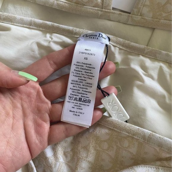 DIOR Brand new bikini XS with box and dust bags - Picture 4 of 9